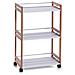 Carrello Bagno Bamboo, Libreria - 3 Livelli, - Foto miniatura 1