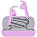 Auricolari Sportivi Wireless Ipx5 Autonomia 30h True Sport Viola Chiaro - Foto miniatura 1