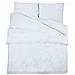 Set Copripiumino Bianco 155x220 Cm In Cotone - Foto miniatura 1