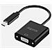 Approx APPC50 cavo e adattatore video 0,13 m USB tipo-C VGA Nero - Foto miniatura 1