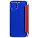Custodia Per Iphone 11 Pro In Pelle Con Retro Trasparente E Portacarte, Rosso - Foto miniatura 2