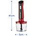 27140-56 frullatore 1 L Frullatore portatile 500 W Nero, Rosso, Trasparente - Foto miniatura 5
