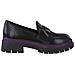 Black Casual Closed Loafers Mocassino Sintetico E Tessile Scarpe Donna Nero Eu 40, 1-24702-29 026 - Foto miniatura 3