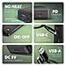 HMC-U4 replicatore di porte e docking station per laptop Cablato USB4 Nero - Foto miniatura 3
