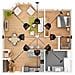 Aspirapolvere con Sacchetto Potenza 620 Watt Colore Blu - Foto miniatura 11