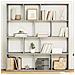 Libreria Grigio Cemento 132x29x141,5 Cm In Legno Multistrato - Foto miniatura 1