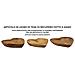 Vassoio Cuore 18 - Marrone - Legno - 27x29x4 Cm - Foto miniatura 5