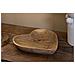 Vassoio Cuore 18 - Marrone - Legno - 27x29x4 Cm - Foto miniatura 7