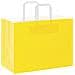 Sacchetti di Carta 50 pz con Manici Gialli 32x17x25 cm - Foto miniatura 3