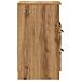 Comodino Rovere Artigianale 40x36x65 cm in Legno Multistrato - Foto miniatura 6
