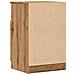 Comodino Rovere Artigianale 40x36x65 cm in Legno Multistrato - Foto miniatura 7