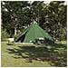 Tenda Familiare Tipi Verde Impermeabile per 12 Persone - Foto miniatura 2