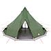 Tenda Familiare Tipi Verde Impermeabile per 12 Persone - Foto miniatura 4