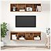 Set mobile TV 2 pcs Legno vecchio 37 x 37 x 142.5 cm - Foto miniatura 2