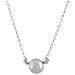 Collana In Argento Sfere, Argento Sterling 925, Pendente A Sfera, 40 Cm - Foto miniatura 2