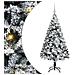 Albero di Natale artificiale con 150 LED Bianco 150 cm - Foto miniatura 1