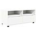 Mobile TV Bianco 100 x 48 x 43 cm Legno multistrato - Foto miniatura 1