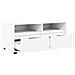 Mobile TV Bianco 100 x 48 x 43 cm Legno multistrato - Foto miniatura 5