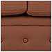Divano In Mousse Color Moka 160x82x76h Cm - Foto miniatura 8