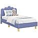 Struttura letto bambini con testata Blu jeans 80 x 160 cm - Foto miniatura 1