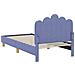 Struttura letto bambini con testata Blu jeans 80 x 160 cm - Foto miniatura 6