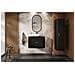 | Mobili bagno 120cm | Nero opaco - legno | L /H /P 120/52/41cm | ELEGANCE | Mobiletto, mobili bagno, basi, lavabo - Foto miniatura 2