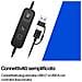 Cuffie cablate monoaurali Mission 415 USB Classic - Foto miniatura 5