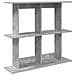 Scaffale da parete A parete Grigio 100 x 20 x 75 cm - Foto miniatura 1