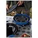 Party Grill 400 Caravan Da tavolo propano /butano Nero, Blu, Acciaio satinato 2000 W - Foto miniatura 2