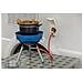 Party Grill 400 Caravan Da tavolo propano /butano Nero, Blu, Acciaio satinato 2000 W - Foto miniatura 7