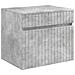 Set di Armadi da Bagno 5 pcs Grigio Cemento 53 x 15,5 x 70 cm - Foto miniatura 6