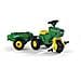 Trattore JohnDeere c / Vol. sonoro + Rimorchio110x38x56 052769 - Foto miniatura 1