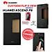 Flip Cover Custodia Originale per Ascend P8 - Nero - Foto miniatura 6