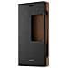 Flip Cover Custodia Originale per Ascend P8 - Nero - Foto miniatura 1