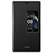 Flip Cover Custodia Originale per Ascend P8 - Nero - Foto miniatura 2