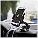 Supporto Auto Caricatore Qi Smartphone Fissaggio Parabrezza / griglia - Foto miniatura 7