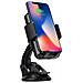Supporto Auto Caricatore Qi Smartphone Fissaggio Parabrezza / griglia - Foto miniatura 6