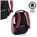 Bobby Hero Regular Zaino Antifurto Usb Rosso (borsa Unisex)  - Foto miniatura 3