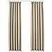 Tende Oscuranti Con Ganci 2 Pz Beige 140x245 Cm - Foto miniatura 2