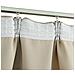 Tende Oscuranti Con Ganci 2 Pz Beige 140x245 Cm - Foto miniatura 3