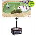 Set Laghetto Per Tartarughe E Giardino Ninja Da 210 Lt + Pompa Con Filtro Ecopond 2.0 Laghetto Magic - Foto miniatura 1