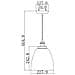 Sospensione A Soffitto A Cupola A 1 Luce Nichel Lucido, E27 - Foto miniatura 2