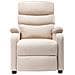 Poltrona Massaggiante Elettrica Crema in Tessuto - Foto miniatura 2