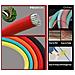 Set Di Fasce Elastiche Per Esercizi Multicolori, Schiuma, Gomma, 160 Cm - Foto miniatura 9