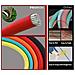 Set Di Fasce Elastiche Per Esercizi Multicolori, Schiuma, Gomma, 160 Cm - Foto miniatura 6