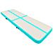 Tappetino Ginnastica Gonfiabile e Pompa 400x100x15cm PVC Verde - Foto miniatura 2