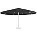 Telo di Ricambio per Ombrellone Nero 500 cm - Foto miniatura 1
