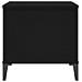 Tavolino Da Salotto Nero 60x44,5x45 Cm In Legno Multistrato - Foto miniatura 6