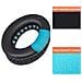 Cuscinetti Auricolari Di Alta Qualità Per Cuffie Bose Qc 35/25/15 1 Paio Black+blue - Foto miniatura 2
