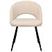 Set Di 2 Sedie Da Pranzo Bouclé Beige Onaga - Foto miniatura 2